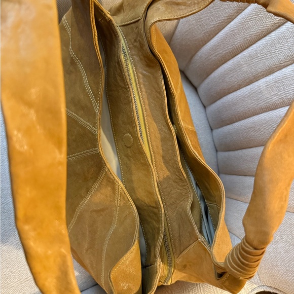 Donald J Piner Leather Hobo Bag - Picture 5 of 6